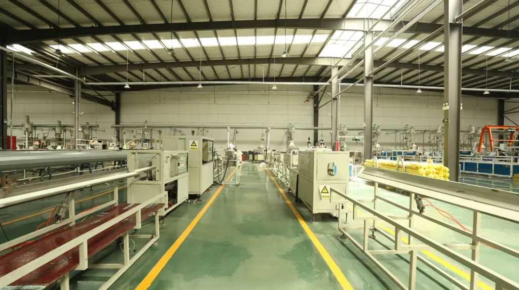 PVC Pipe line